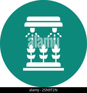 Irrigation Vector Icon Design Illustration Stock Vector