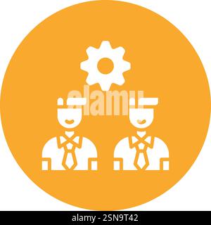Corporate Culture Vector Icon Design Illustration Stock Vector