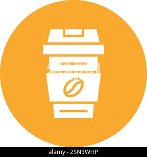 Coffee Vector Icon Design Illustration Stock Vector