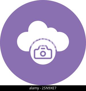 Cloud Vector Icon Design Illustration Stock Vector
