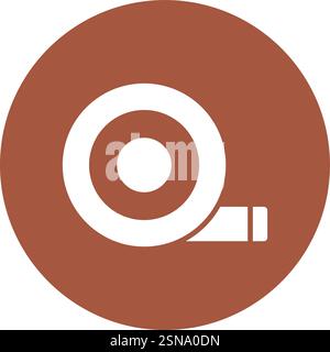 Masking Tape Vector Icon Design Illustration Stock Vector