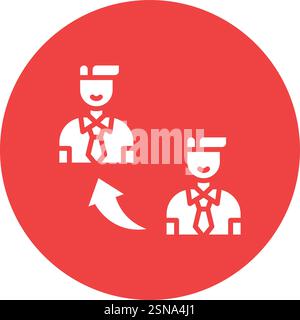 Referral Vector Icon Design Illustration Stock Vector