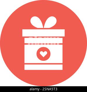 Gift Vector Icon Design Illustration Stock Vector