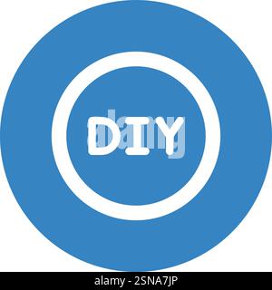 Diy Vector Icon Design Illustration Stock Vector