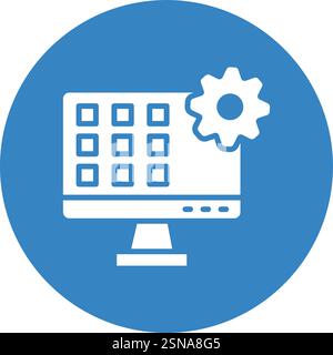 Application Vector Icon Design Illustration Stock Vector