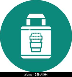 Take Away Vector Icon Design Illustration Stock Vector