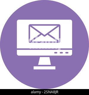 Email Vector Icon Design Illustration Stock Vector