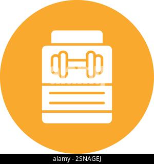 Suplement Vector Icon Design Illustration Stock Vector