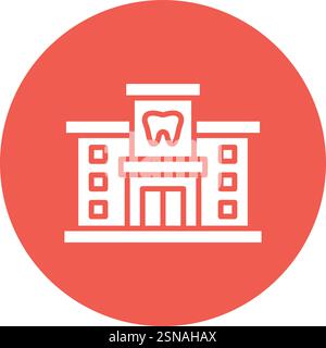 Dental Clinic Vector Icon Design Illustration Stock Vector
