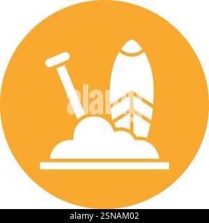 Sup Vector Icon Design Illustration Stock Vector