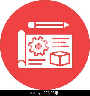 Prototype Vector Icon Design Illustration Stock Vector