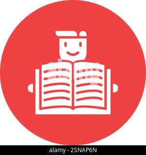 Study Vector Icon Design Illustration Stock Vector
