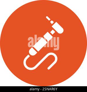 Tooth Drill Vector Icon Design Illustration Stock Vector