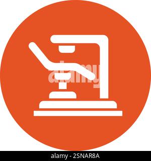 Dentist Chair Vector Icon Design Illustration Stock Vector