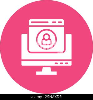 User Vector Icon Design Illustration Stock Vector