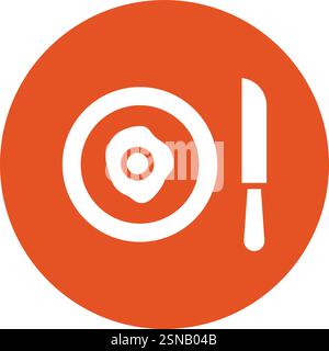 Breakfast Vector Icon Design Illustration Stock Vector