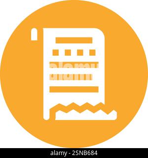 Payment Invoice Vector Icon Design Illustration Stock Vector