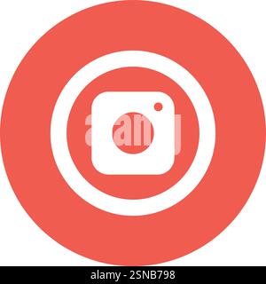 Instagram Vector Icon Design Illustration Stock Vector