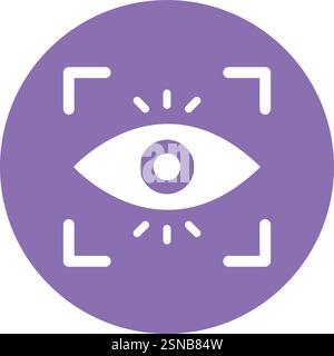 Auto focus Vector Icon Design Illustration Stock Vector
