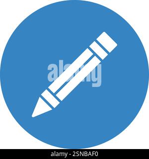 Pencil Vector Icon Design Illustration Stock Vector