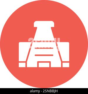 Clip Vector Icon Design Illustration Stock Vector