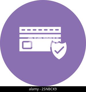 Payment Shield Vector Icon Design Illustration Stock Vector