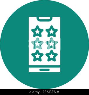 Star Vector Icon Design Illustration Stock Vector