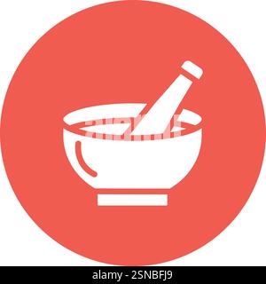 Soup Vector Icon Design Illustration Stock Vector