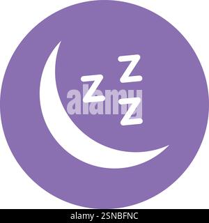 Zzz Vector Icon Design Illustration Stock Vector