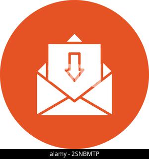 Archive Vector Icon Design Illustration Stock Vector
