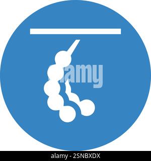 Tamarind Vector Icon Design Illustration Stock Vector