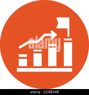 Business Success Vector Icon Design Illustration Stock Vector