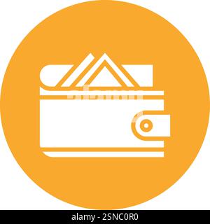 Wallet Vector Icon Design Illustration Stock Vector