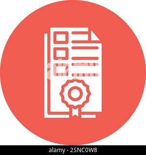 Important Documents Vector Icon Design Illustration Stock Vector