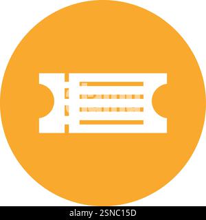 Plane ticket Vector Icon Design Illustration Stock Vector