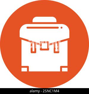Business Bag Vector Icon Design Illustration Stock Vector