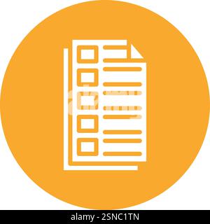 Requirements Vector Icon Design Illustration Stock Vector