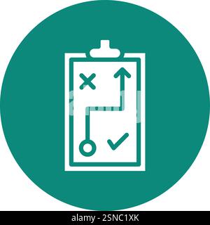 Planning Tag Vector Icon Design Illustration Stock Vector
