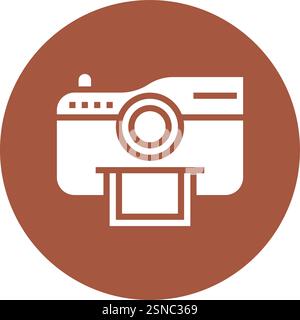 Instant photography Vector Icon Design Illustration Stock Vector