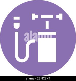 Air Pump Vector Icon Design Illustration Stock Vector