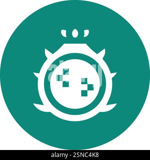 Dragon Vector Icon Design Illustration Stock Vector
