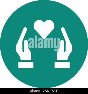 In Love Vector Icon Design Illustration Stock Vector