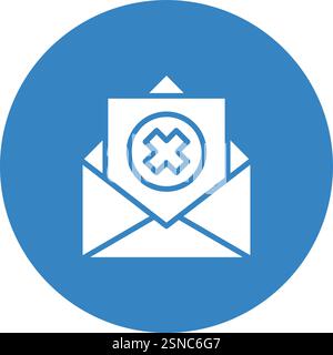 Delete Vector Icon Design Illustration Stock Vector