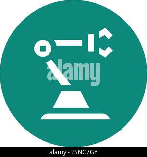 Robot Vector Icon Design Illustration Stock Vector
