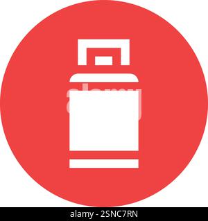 Tiffin Vector Icon Design Illustration Stock Vector