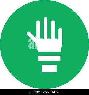Hand Vector Icon Design Illustration Stock Vector