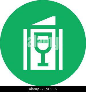 Menu card Vector Icon Design Illustration Stock Vector