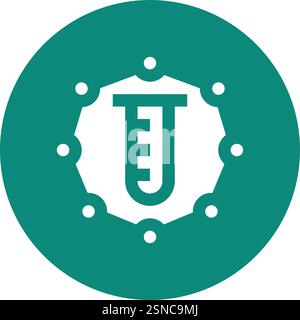 Bioengineering Vector Icon Design Illustration Stock Vector