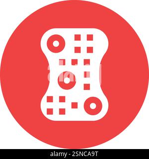 Sponge Vector Icon Design Illustration Stock Vector