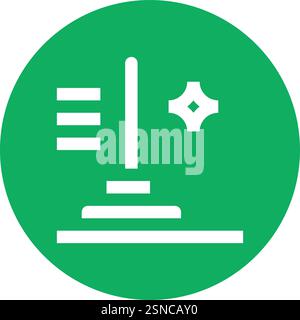 Mop Vector Icon Design Illustration Stock Vector